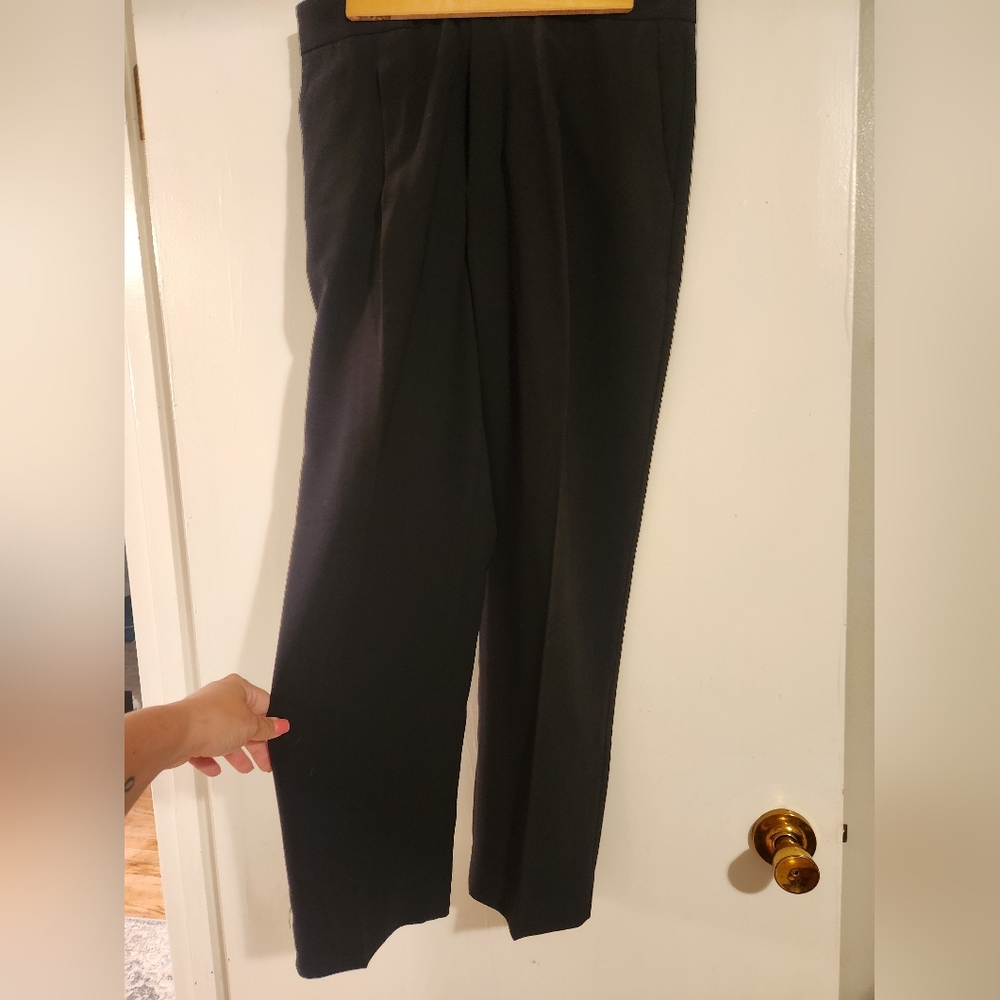 Ann Taylor Black Dress Ankle Pants